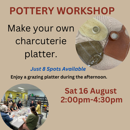 Pottery Charcuterie Platter Workshop