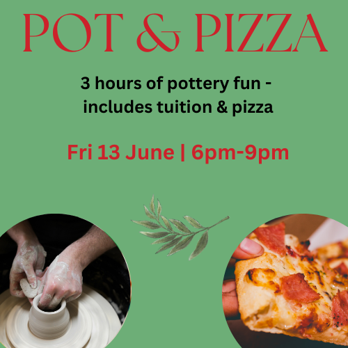 Pot & Pizza Event - Friday 13 June