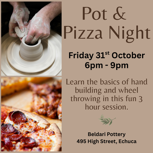 Pot & Pizza Event - Friday 31 October