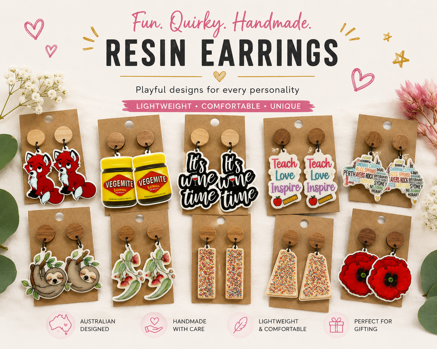 Resin Earrings