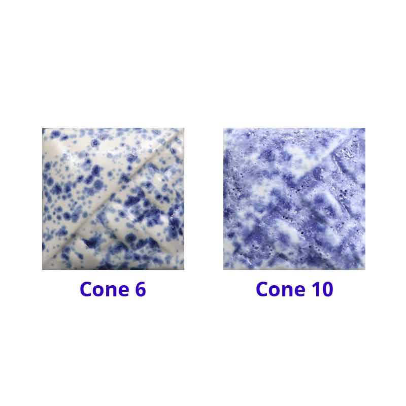 Mayco Stoneware Crystal Glaze SW152 Blue Splatterware 473ml