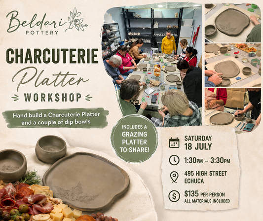 Pottery Charcuterie Platter Workshop - Saturday 18 July