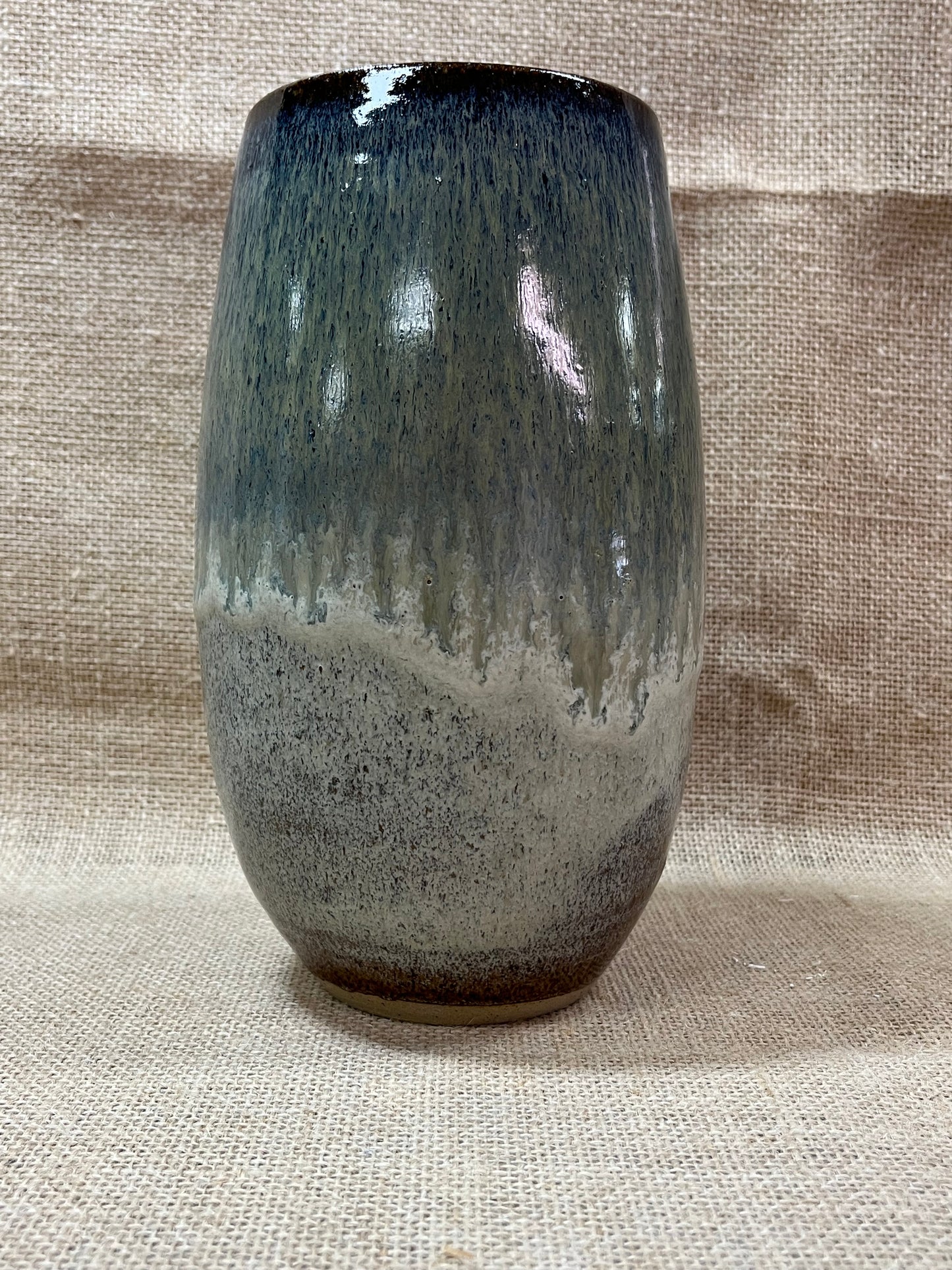 Large Drip Glaze Vase
