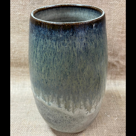 Large Drip Glaze Vase