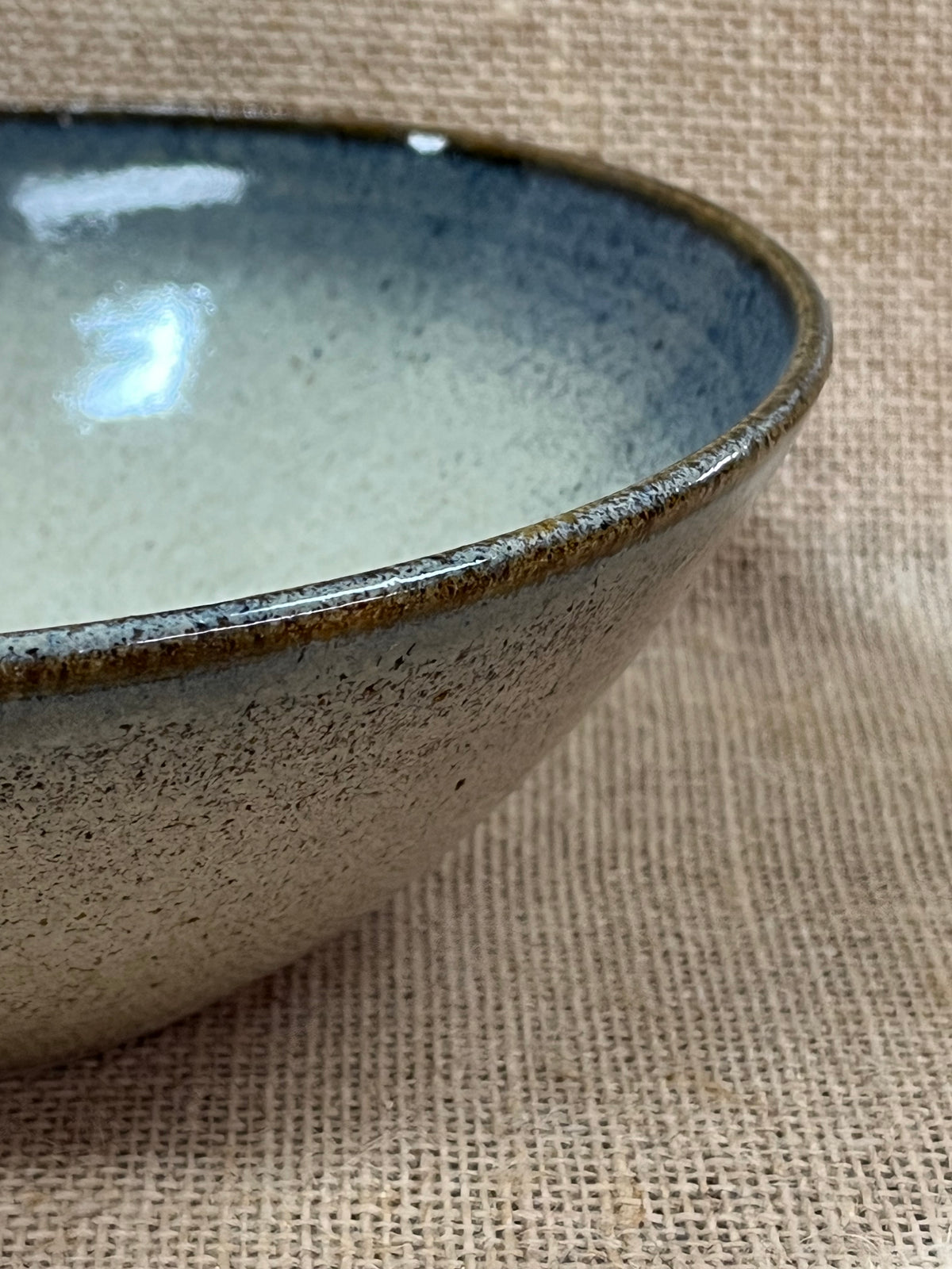 Rustic Stoneware Bowl