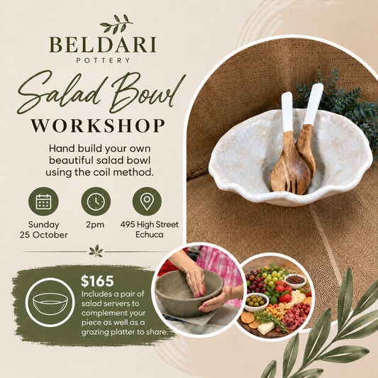Salad Bowl / Fruit Bowl Workshop - Sunday 25 October