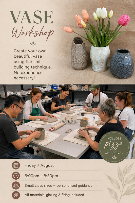 Vase Workshop - Friday 7 August